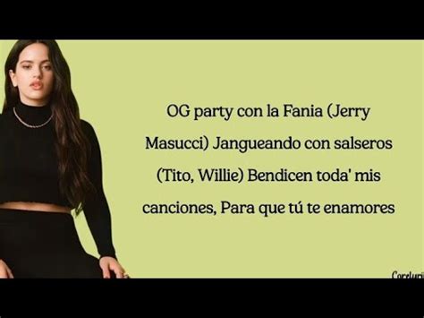 rosalía la combi versace paroles|ROSALÍA – LA COMBI VERSACE Lyrics .